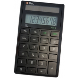 twen calculatrice de bureau eco 8 ecran lcd a 8 chiffres