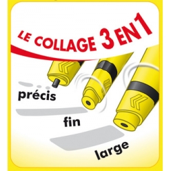 uhu pack scolaire flacon de colle twist et glue