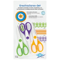 wedo konturenscheren set 3er set farbig sortiert