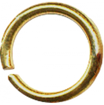 anneau brise rond 10 mm bronze 10 pieces