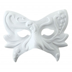 masque papillon grand modele 22x17x6 cm