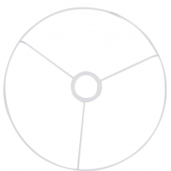 Armature Abat-jour cercle avec bague Ø 25 cm