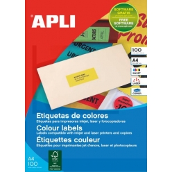 2700 etiquettes bleues 100 feuilles a4 70x31mm