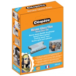 resine glass flex avec accessoires 240 ml