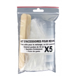 accessoires pour melanger la resine