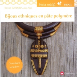 livre bijoux ethniques en pate polymere