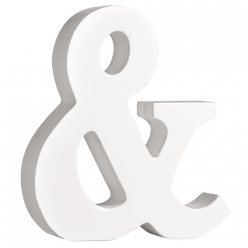 symbole mdfet blanc 11 cm