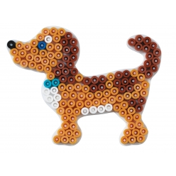 plaque chien petit pour perles standard o5 mm