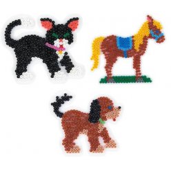 plaques cheval chien chat pour perles standard o5 mm