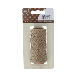 ficelle naturel 1mm x 60m