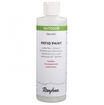 vernis colle patio paint serviettage