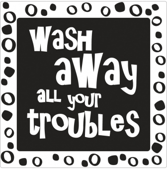 labels  poincons wash away all your troubles