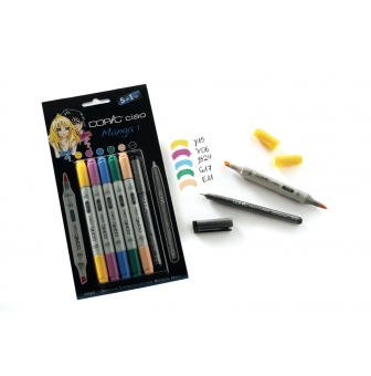 set copic ciao 51 5 couleurs manga 1 1 multiliner