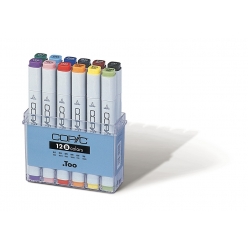 set copic marker  12 couleur pastel