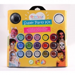 Coffret maquillage pour enfant Super Party Kit 17 couleurs