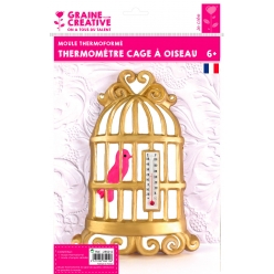 moule thermoforme thermometre cage a oiseaux