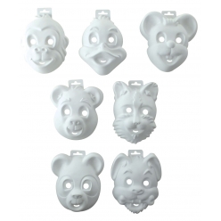 masque enfant animaux 7 pieces