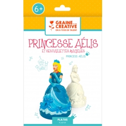 Kit créatif pour enfant Plâtre princesse