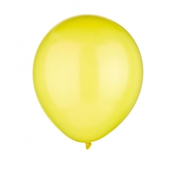 ballons de baudruche gonflables jaune 10 pieces