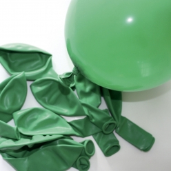 ballons de baudruche gonflables vert 10 pieces