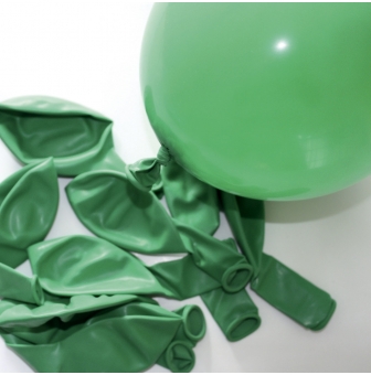 ballons de baudruche gonflables vert 10 pieces