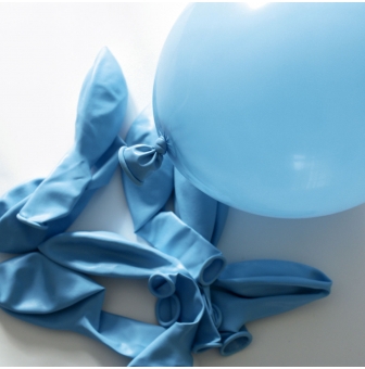 ballons de baudruche gonflables bleu 10 pieces