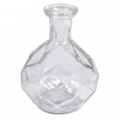 vase de verre facette 115 cm
