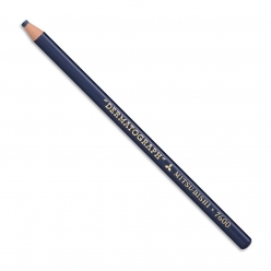 crayon gras dermatograph bleu fonce