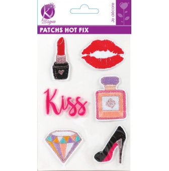 patch thermocollant beaute mode 6 pieces