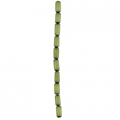 Perle Buri Lavande Cylindre Ø 6 x 14 mm