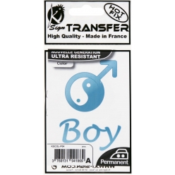 transfert thermocollant baby boy 5x8 cm