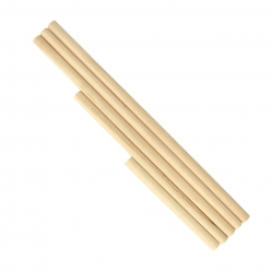 baguette en bois tourillon pour macrame 5 pieces