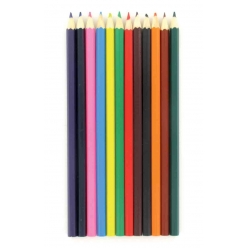 crayons de couleur 12 pieces