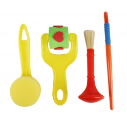 35 Pièces Pinceaux Peinture Enfant, Peinture Enfant 2 3 Ans Kit Éponges de  Peinture Pinceaux Peinture Enfant, Early Learning Enfants Art & Craft  Pinceau Peinture Enfant Crafts Éponge Brosse : : Beauté et Parfum