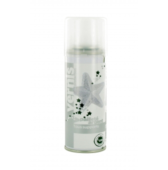 vernis paillete argent spray 125 ml