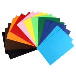 papier epais de couleur 220g a4 10 couleurs assorties