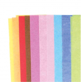 papier de soie 66 x 50 cm assortiment pastel 10 feuilles