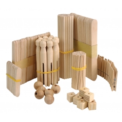 kit de pieces en bois pour construction et maquette x450