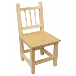 chaise d enfant en bois 47 x 24 cm