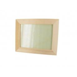 cadre photo en bois vitre pour photo 15 x 10 23 x 18 cm