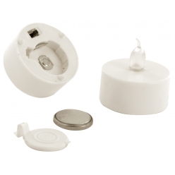 bougies led piles fournies x 2 pieces