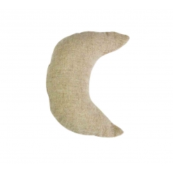 lune en coton naturel a customiser 11 x 9 cm