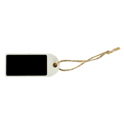 etiquette tags ardoise rectangle blanc 7 cm 3 pieces