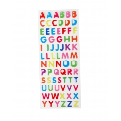 stickers epoxy lettre alphabet 73 pieces