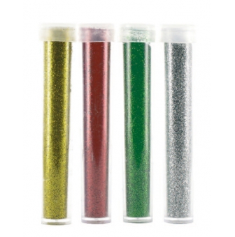 poudre de paillette tube 35 g or a vert 4 pieces