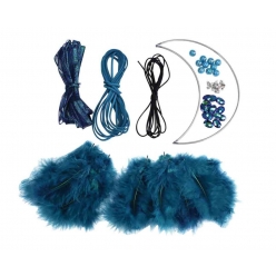 kit attrape reve dreamcatcher lune 155 x 55 cm