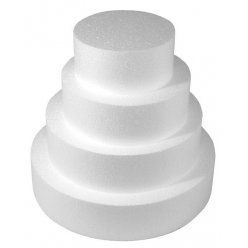 piece montee polystyrene o 30 a 10 cm haut 28 cm 4 p