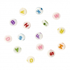 perles acryliques lettres rondes 03 cm 373 pieces