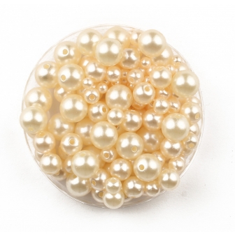 perles acryliques nacrees rondes 04 a 1 cm 175 pieces
