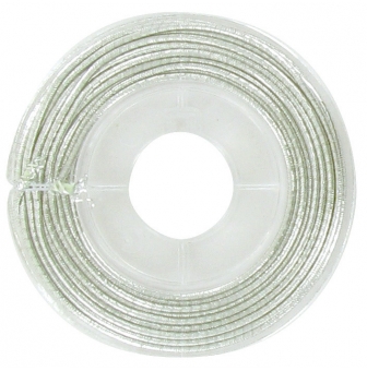fil elastique gaine argent 1 mm x 5 m